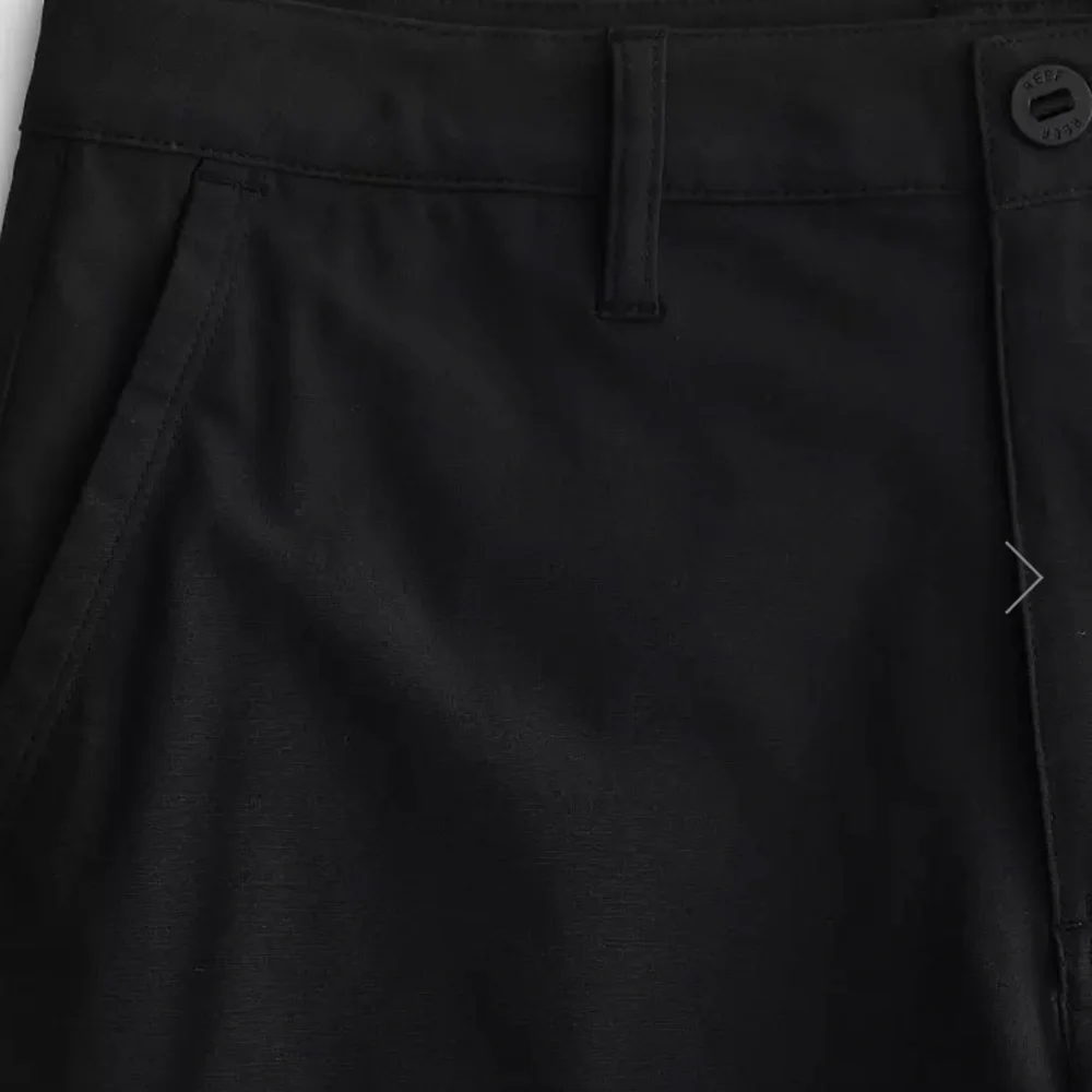 REEF Dante Walking Shorts Black Stretch Hybrid 34 New 8” inseam - Picture 2 of 5